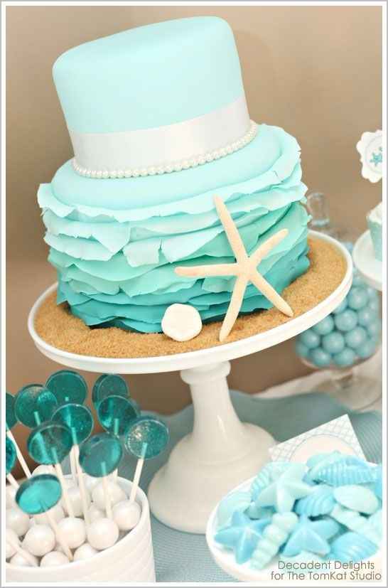 10 pasteles para boda en la playa ¿cuál se te antoja?
