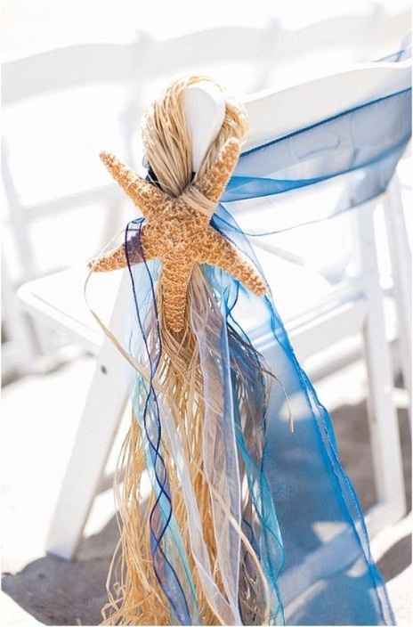 7 ideas para decorar las sillas con estrellas de mar