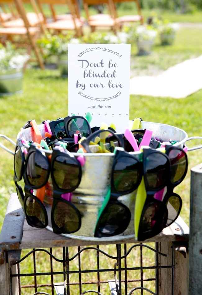 Lentes para tus invitados ¿sí o no?