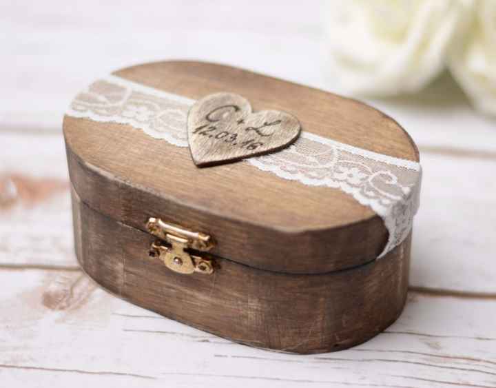 6 cajitas porta anillos ¿cuál te gusta más?