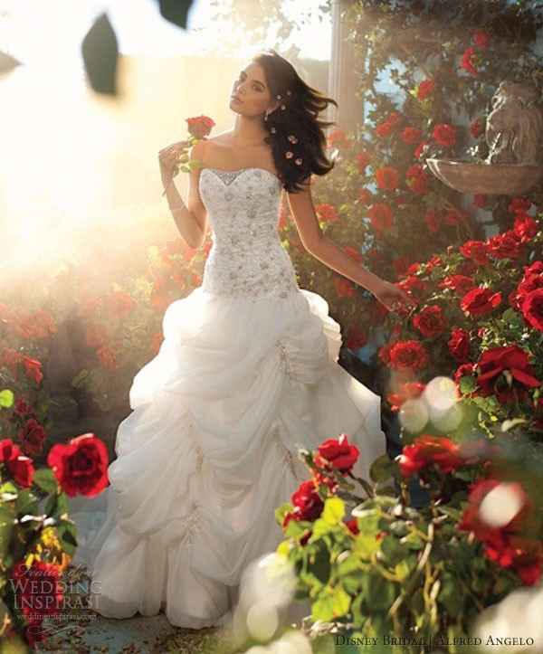 Tu vestido de novia inspirado en las princesas Disney