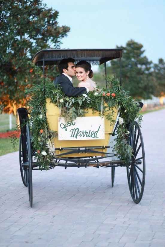 Tu coche de bodas inspirado en las princesas Disney