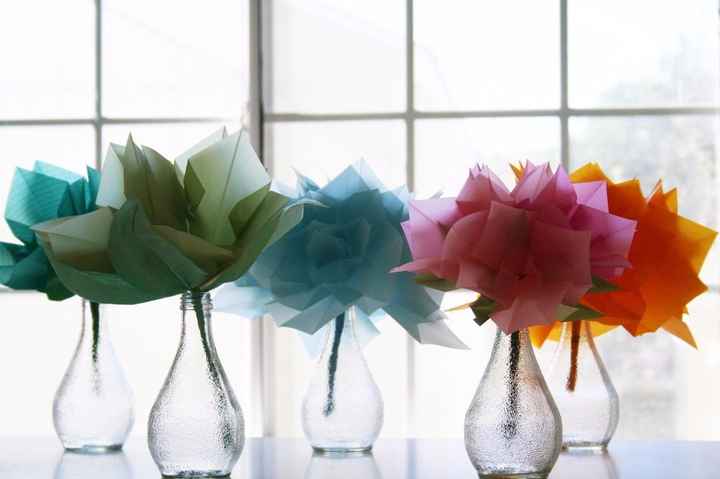 4 ideas con origami para tu boda
