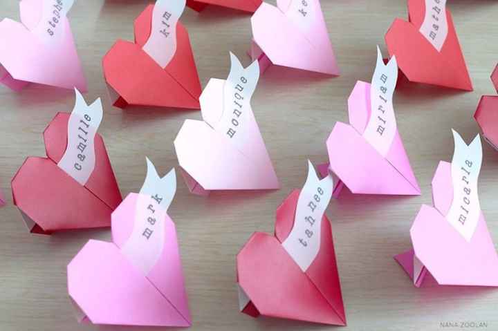 4 ideas con origami para tu boda