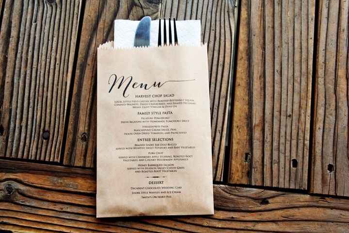 Descubre tu menú de boda