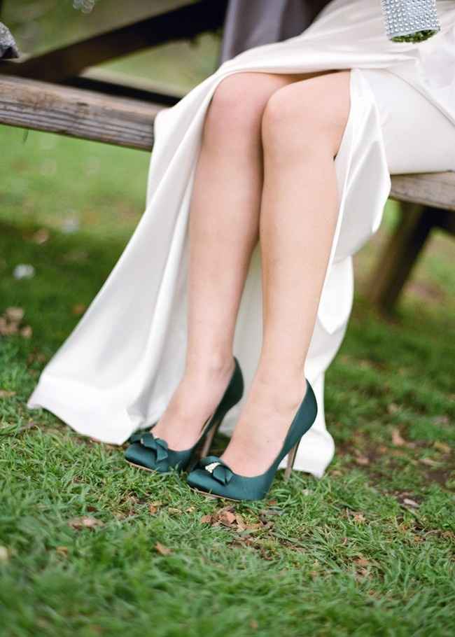 4 zapatos verdes para novia ¡vota por tus favoritos!