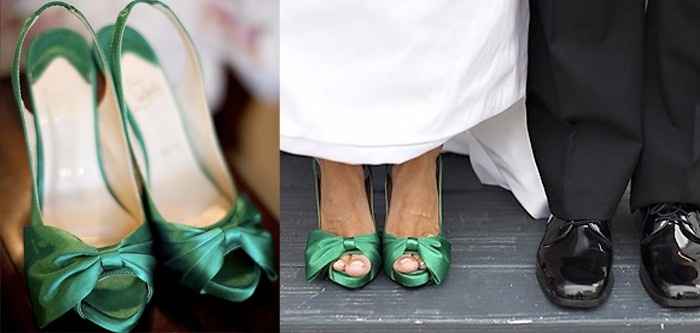 4 zapatos verdes para novia ¡vota por tus favoritos!