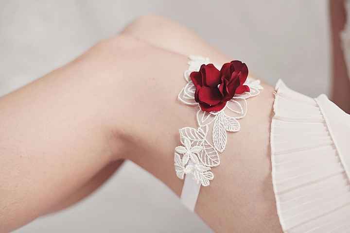 4 ligas rojas para novia ¡vota por tu favorita!
