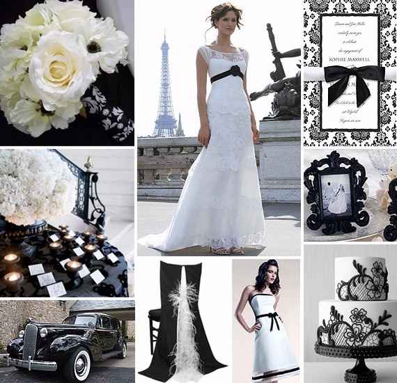 ¡Que levanten la mano las novias fan del color negro!