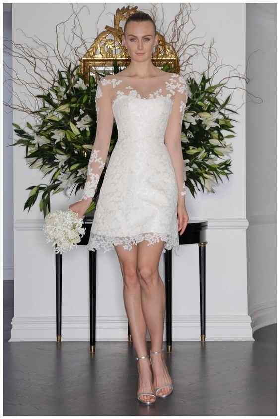 5 vestidos de novia para el civil ¡vota por tu favorito!