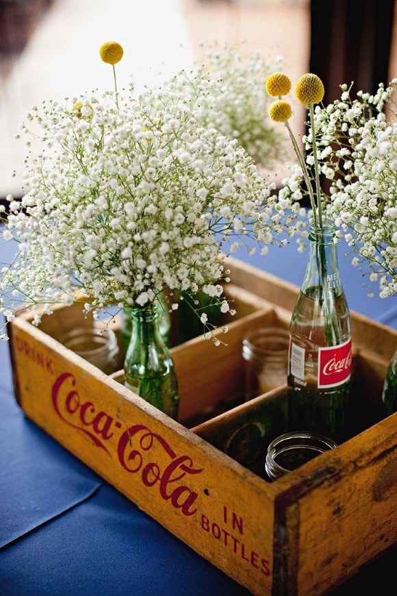8 decoraciones con botellas de coca cola ¿cuál te gusta más?