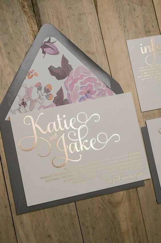 8 invitaciones modernas ¿cuál prefieres?