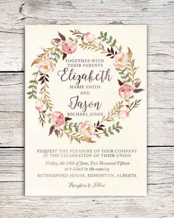 8 invitaciones modernas ¿cuál prefieres?