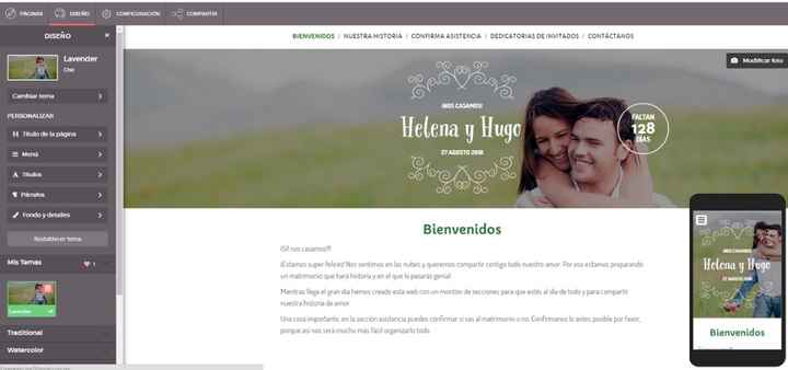 Novedades en la web de boda!