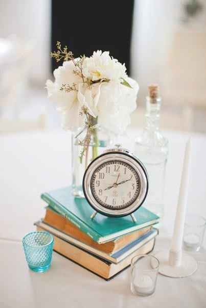 10 centros de mesa con libros ¿cuál es tu favorito?