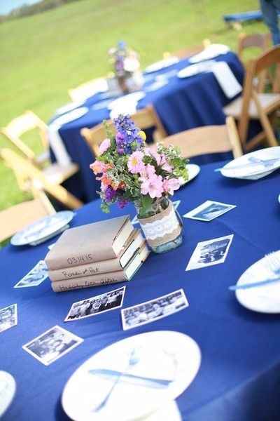 10 centros de mesa con libros ¿cuál es tu favorito?