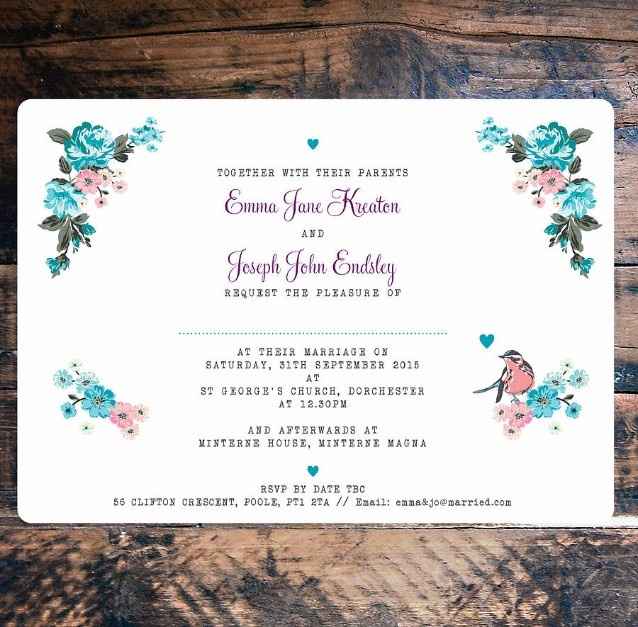 5 invitaciones vintage ¡vota por tu favorita!