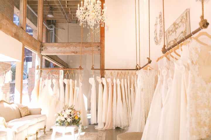 ¿Dónde compraste tu vestido de novia?