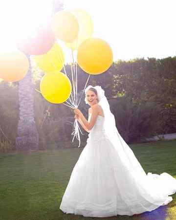 6 novias con globos ¿cuál es tu favorita?