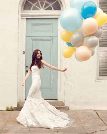 6 novias con globos ¿cuál es tu favorita?