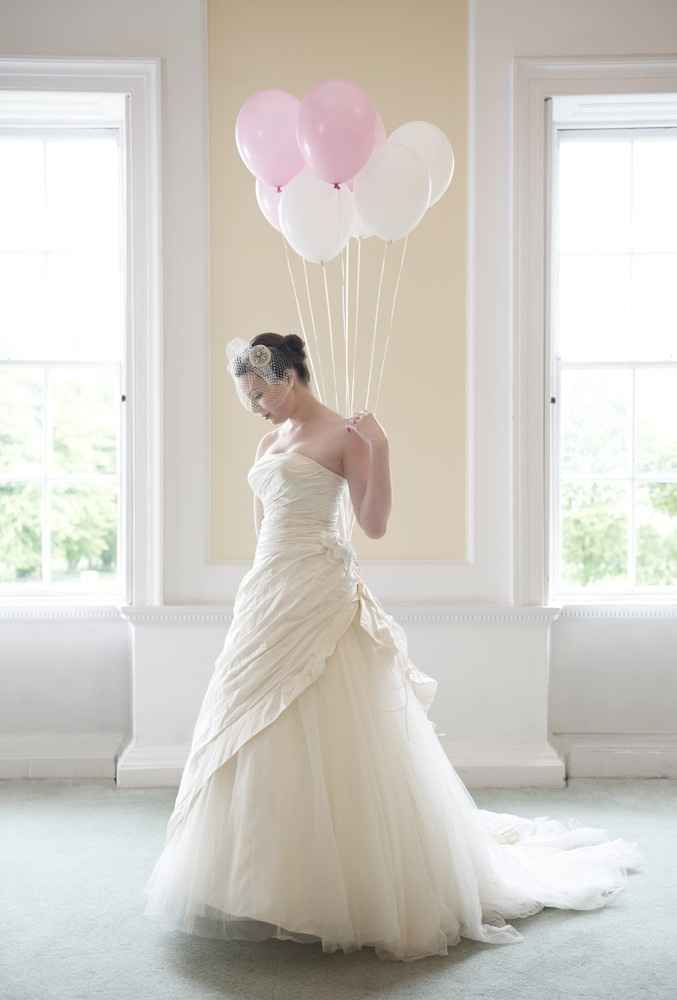 6 novias con globos ¿cuál es tu favorita?