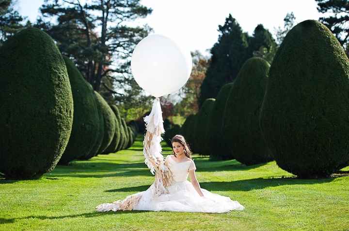 6 novias con globos ¿cuál es tu favorita?