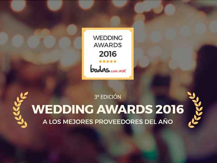 Ganadores Wedding Awards 2016