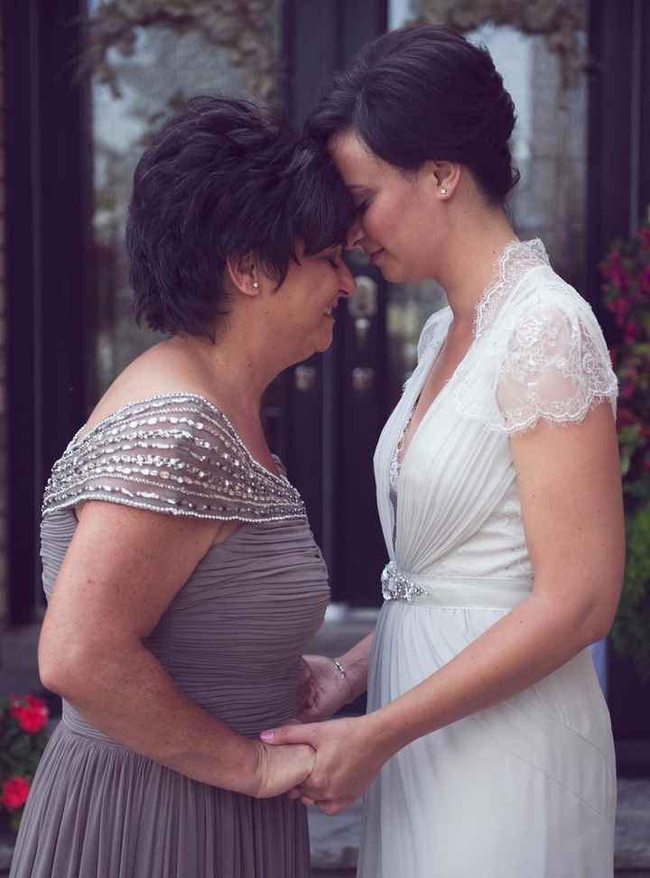 Fotos de novias con mamá ¡vota por tu favorita!