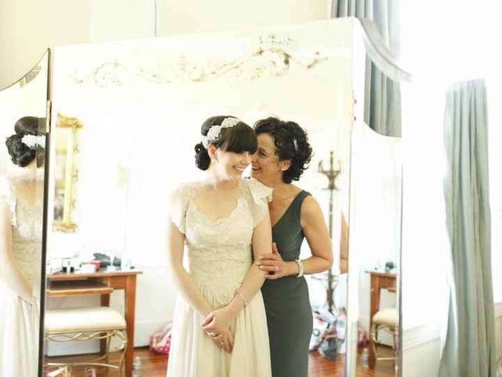 Fotos de novias con mamá ¡vota por tu favorita!