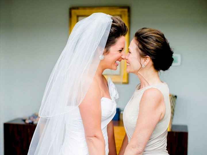Fotos de novias con mamá ¡vota por tu favorita!