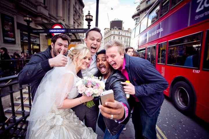 ¿Dejarás que tus invitados compartan fotos de tu boda?