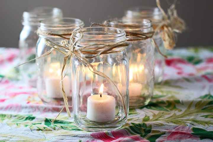 ideas con frascos