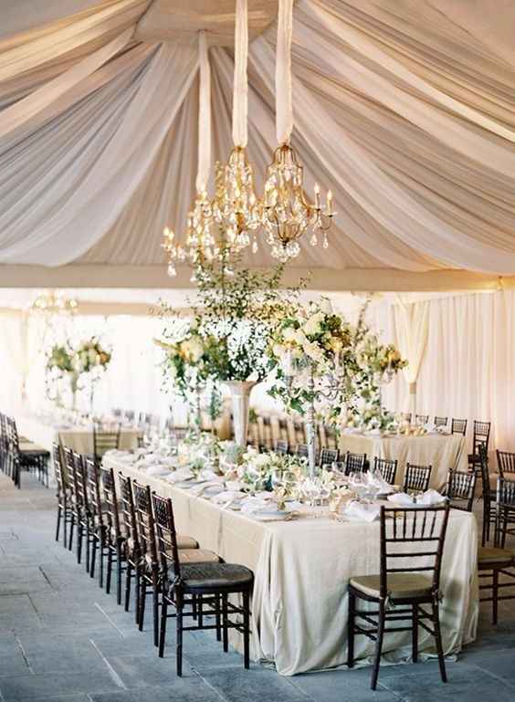 Deseo esta recepción de boda