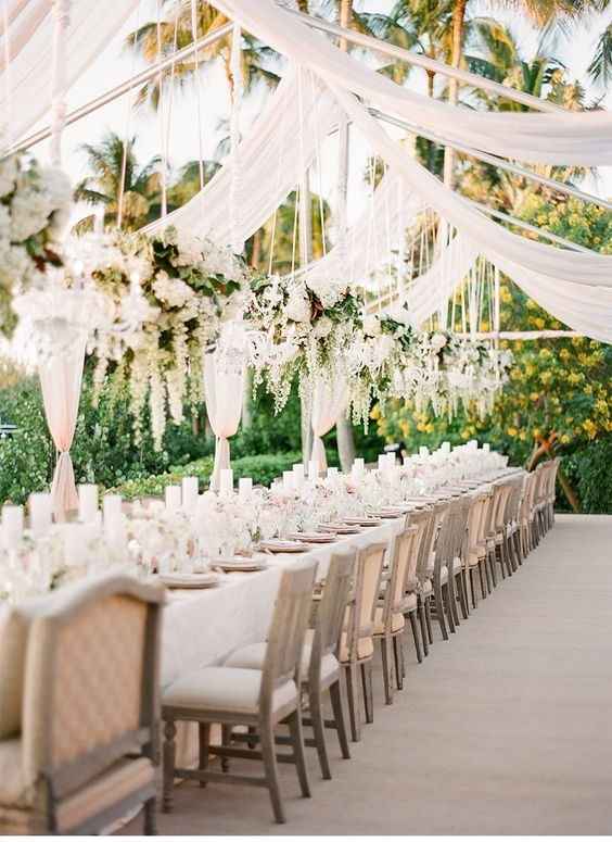 Deseo esta recepción de boda