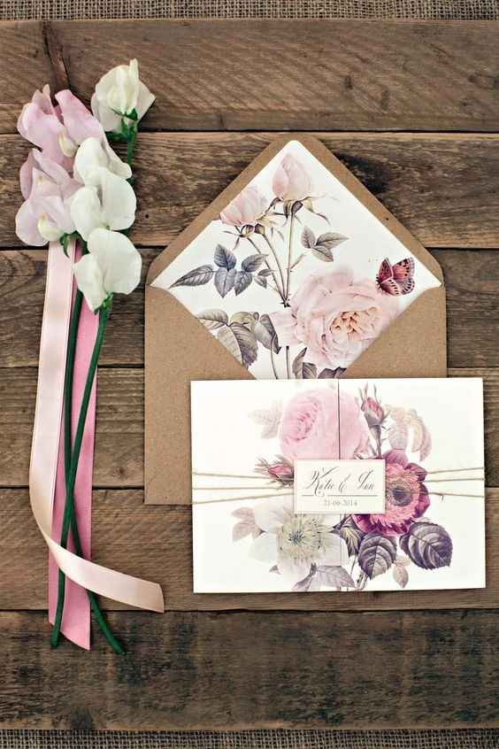 Deseo estas invitaciones de boda