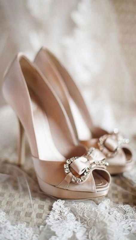 Deseo estos zapatos de novia