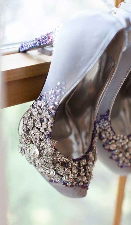 Deseo estos zapatos de novia