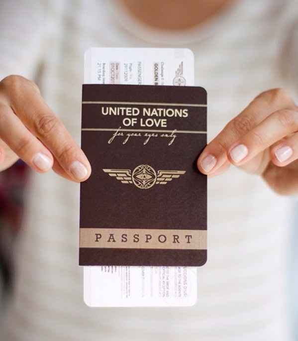 Tu pasaporte a la boda - Sello BODA COOL