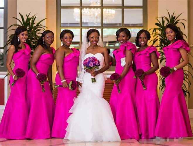 5 vestidos fucsia para damas