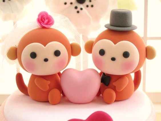 8 cake toppers de animales ¿te atreverías?