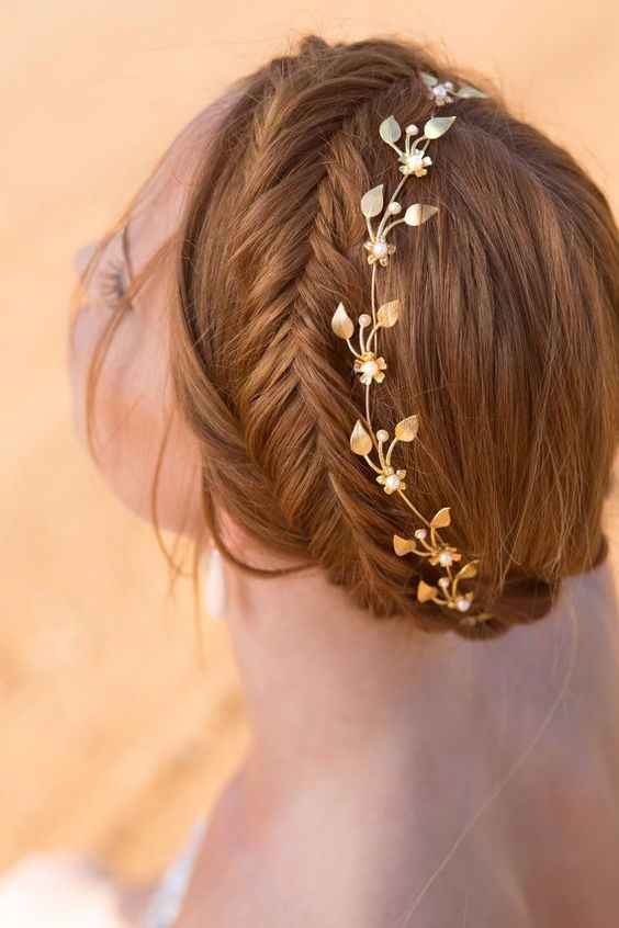Tocado de novia: ¿Rosa o Emma?