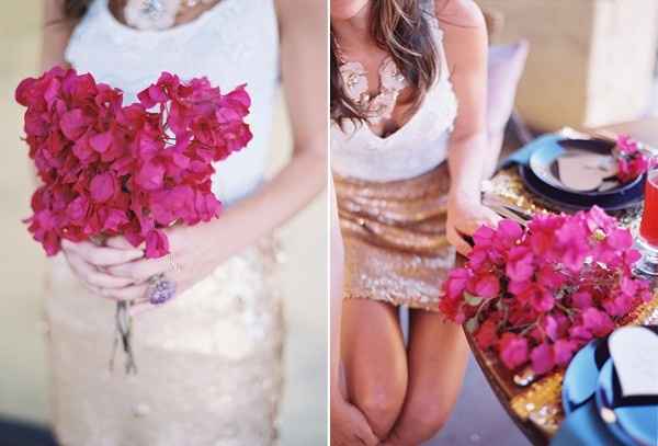 ideas para una boda con bugambilias 