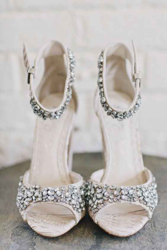 Zapatos de novia ¿ángel o diablita?