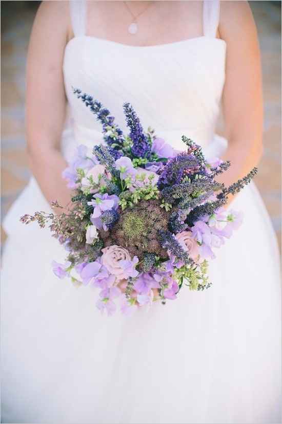5 ramos con flores lavanda ¿con cuál te quedas?