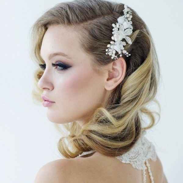 6 peinados vintage para novias ¿te atreverías?
