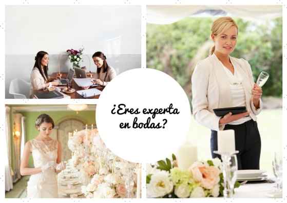 ¿Eres experta en bodas?