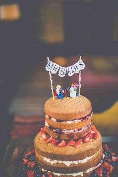 Cake topper de boda ¿primavera, verano otoño o invierno?