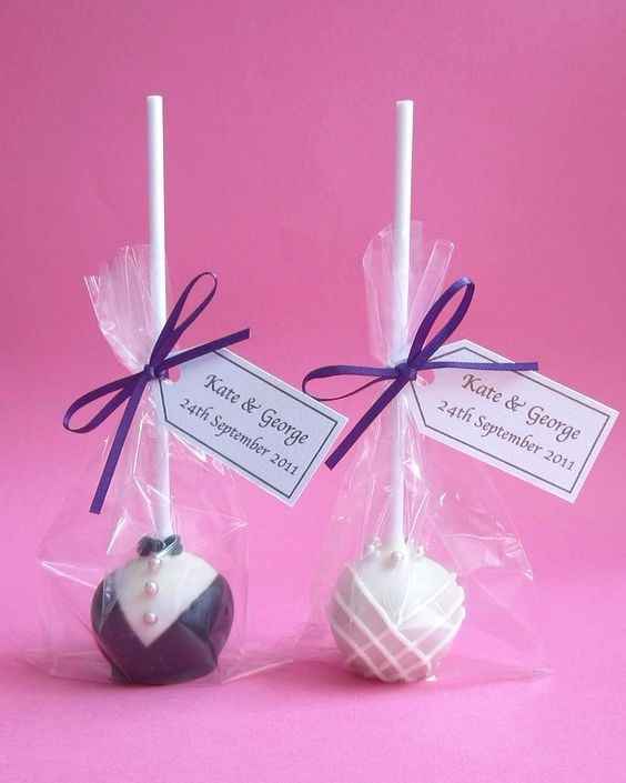 5 Cake pops para boda ¡vota por tu favorita!
