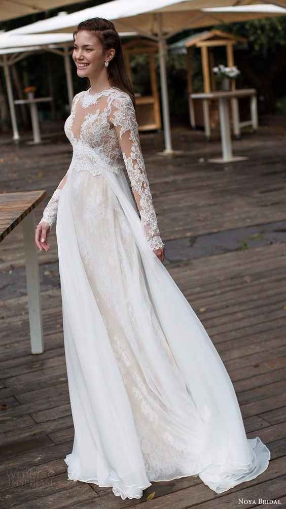 4 vestidos con manga larga ¡vota por tu favorito!