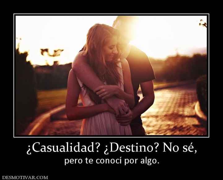¿Casualidad o destino?